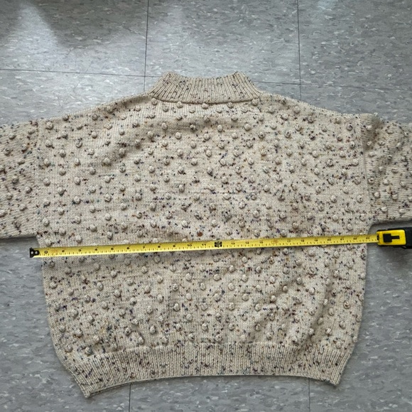 Misha & Puff Iris Confetti Merino Wool Sweater Size S EUC - Picture 3 of 8